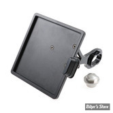 GERMANY - PLAQUE LATERALE CULT WERK - SOFTAIL BREAKOUT 13/17 - SIDE MOUNT LICENSE PLATE BRACKET - FORMAT : 180MM X 200MM - NOIR - HD-BRO020-D-F