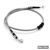 - DURITE DE FREIN AVANT - SOFTAIL M8 FLSL 18UP - LONGUEUR : +000 - OEM 41800614 - GOODRIDGE - INOX - HD0007-1FC-CL