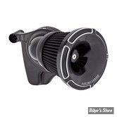 VELOCITY - FILTRE A AIR - ARLEN NESS - VELOCITY 65° AIR CLEANER KIT - COUVERCLE OPTIONNEL - BEVELED - NOIR