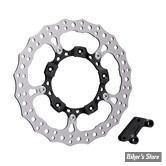 DISQUE AVANT - TOURING 14UP - ARLEN NESS BIG BRAKE - KIT DISQUE 14" - WAVE FLOTTANT - AVANT DROIT - 300-004