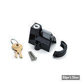 ANTIVOL DE CASQUE - MONTAGE SUR TUBES DE 22 MM A 32MM - OEM 45732-86 - KURYAKYN - NOIR BRILLANT