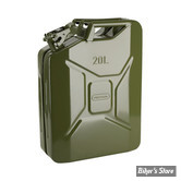 JERRYCAN  PRESSOL- METALLIQUE - 20 LITRES - VERT OLIVE - RAL 6003