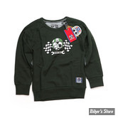 SWEAT-SHIRT - BOBBY BOLT - SIR BOBBY - VERT ARME - TAILLE 10 ANS