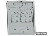 GERMANY - CADRE / CHASSIS DE PLAQUE 135 X 240 MM - THUNDERBIKE - FINITION :  POLI - 28-99-900