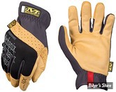 GANTS - MECHANIX - MECHANIX FASTFIT 4X GLOVES - COULEUR : NOIR / CHAMOIS - HOMOLOGUE MECANIQUE ( HORS UTILISATION ROUTIERE DE LA MOTO)