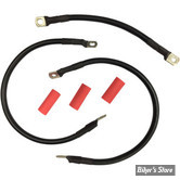 KIT CABLES DE BATTERIE - FL/FLH 65/84 - OEM 00000-00 - DRAG SPECIALTIES - E25-0091B-T6