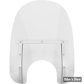 PARE BRISE DÉTACHABLE - MEMPHIS SHADES - MEMPHIS SLIM - DÉCOUPE DE PHARE DE 5"3/4 À 7" - HAUTEUR 17" / 43CM - TRANSLUCIDE - MEM4210