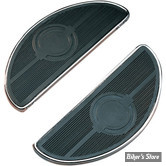 ECLATE IE - PIECE N° 02 - KIT MARCHE PIEDS - OEM 50603-40 - DRAG SPECIALTIES - NOIR / CHROME