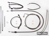 + 15" / +17" - KIT CABLES ET DURITE DE FREIN DE GUIDON RALLONGES - TOURING FLTRX/S / FLTRU 21/23  - MAGNUM DESIGNER SERIE - KARBON FIBER - 7871142