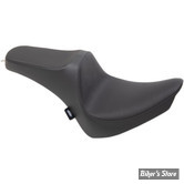 SELLE DRAG SPECIALTIES - PREDATOR III SEAT - SOFTAIL 00/17 - LISSE / COUTURES : NOIR 