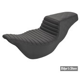 - SELLE SADDLEMEN - TOURING 08UP - STEP-UP SEAT - EXTENDED REACH - AVANT TR / ARRIERE LS - NOIR - COUTURES : NOIR - 808-07B-176E