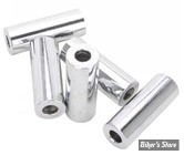 ENTRETOISE - ALESAGE INTERNE : 1/4" - DIAMETRE EXTERNE : 14MM - LONGUEUR : 38.10MM - CHROME - LE PAQUET DE 5 PIECES