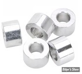 ENTRETOISE - ALESAGE INTERNE : 5/16" - DIAMETRE EXTERNE : 16MM - LONGUEUR :  9.50MM - CHROME - LE PAQUET DE 5 PIECES