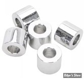 ENTRETOISE - ALESAGE INTERNE : 5/16" - DIAMETRE EXTERNE : 16MM - LONGUEUR : 12.70MM - CHROME - LE PAQUET DE 5 PIECES