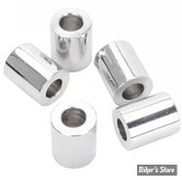 ENTRETOISE - ALESAGE INTERNE : 5/16" - DIAMETRE EXTERNE : 16MM - LONGUEUR : 19.00MM - CHROME - LE PAQUET DE 5 PIECES