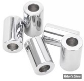 ENTRETOISE - ALESAGE INTERNE : 5/16" - DIAMETRE EXTERNE : 16MM - LONGUEUR : 25.40MM - CHROME - LE PAQUET DE 5 PIECES