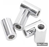 ENTRETOISE - ALESAGE INTERNE : 5/16" - DIAMETRE EXTERNE : 16MM - LONGUEUR : 28.60MM - CHROME - LE PAQUET DE 5 PIECES