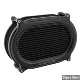 - FILTRE A AIR A.NESS - TOURING 08/16 / SOFTAIL 16/17 / DYNA FXDLS 16/17 - Stage II Oval Upgrade air cleaner kit - FINITION :  NOIR - 600-169