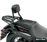 PORTE BAGAGE POUR SISSY BAR "COBRA" - STYLE : LASER CUT - FINITION : NOIR