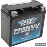 BATTERIE - 65989-97 / 66000207 - DRAG SPECIALTIES - PREMIUM PERFORMANCE - AGM / GEL