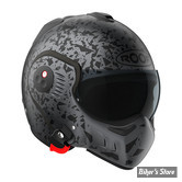 - CASQUE ROOF -  Boxer Alpha helmet - CONVERTIBLE - COULEUR : GRAPHITE MAT - TAILLE : S / 54 CM - E22.06