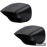 EMBOUTS D'ECHAPPEMENT S&S - SPO OVAL SLIP-ON MUFFLERS - NOIR