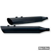 - SILENCIEUX S&S - 4" RACE TOUR MUFFLERS POWERTUNE - TOURING 95/16 - NOIR - SLASH DOWN - 550-0183