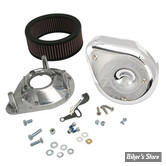 FILTRE A AIR - S&S - TEARDROP - SHOVELHEAD 66/84 AVEC RESERVOIR 5 GALLONS - AVEC CARBURATEUR S&S E OU G - CHROME - 17-0440