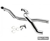 COLLECTEUR TOURING 07/08 - COBRA - COLLECTEUR  RUE DUAL HEAD PIPES - CHROME - 6251