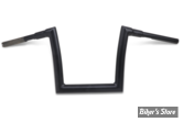 38MM INTÉGRAL - 1 1/2" - GUIDON TODDS CYCLE - 99UP - Strip Bar - HAUTEUR : 25.50 CM / 10" - NOIR MAT