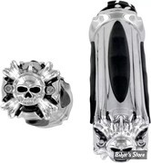 POIGNEES KURYAKYN - Zombie Grips 9 82UP - CHROME - 6296