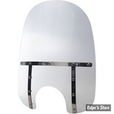 PARE BRISE DÉTACHABLE - MEMPHIS SHADES - MEMPHIS FATS - DÉCOUPE DE PHARE DE 5"3/4 À 7" - HAUTEUR 21" / 53.5CM - TRANSLUCIDE - MEM3410