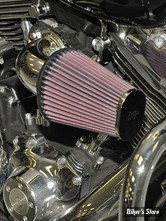- FILTRE A AIR - K&N - TOURING 08/16 / SOFTAIL 16/17 / DYNA FXDLS 16/17 - AIRCHARGER PERFORMANCE AIR INTAKE KIT - Poli - 63-1122P