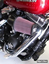 - FILTRE A AIR - K&N - AIRCHARGER K&N - SOFTAIL 01/15 / FLT 02/07 / DYNA 04/17 - Noir - 63-1125