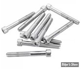 VIS TETE ALLEN / BTR - 7/16-20 X 63.50MM / 2 1/2" - COLONY - CHROME - LE PAQUET DE 10 PIECES