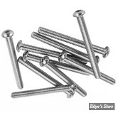 VIS TETE BOMBEE 1/2"-13 X 63.50MM / 2 1/2" - ALLEN - CHROME - LE PAQUET DE 10 PIECES