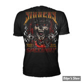 TEE-SHIRT - LETHAL THREAT - SINNERS SPEEDWAY - NOIR - TAILLE L