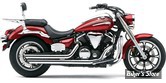 ECHAPPEMENT COBRA - SPEEDSTER - SLASH DOWN - KAWASAKI 900 VN VULCAN 06/13 - CHROME - 4818