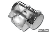 ECLATE A - PIECE N° 01B - RESERVOIR D HUILE - SOFTAIL TWINCAM 00/17 - Cylindrique / Plat - SANTEE - CHROME