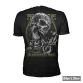 TEE-SHIRT - LETHAL THREAT - IN INK WE TRUST - NOIR