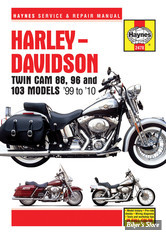LIVRE TECHNIQUE - HAYNES - SERVICE MANUAL - 99/10 TWIN CAM - 2478