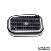 ECLATE L - PIECE N° A - COUVRE MAITRE CYLINDRE AVANT - OEM 42123-08 - VITY'S DESIGN - DIAMOND DESIGN - NOIR / COUPE ALU