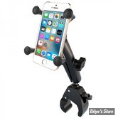 - SMALL - SUPPORT DE TELEPHONE - RAM MOUNTS - TOUGH CLAW MOUNT - Ø 15.90MM / 38.00MM - HAUTEUR :135.00 mm - X-GRIP PHONE MOUNT TOUGH CLAW - RAM-B-400-C-UN7U