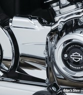 CACHE CONNECTIONS D'HUILE - OIL LINE COVER - KURYAKYN - SOFTAIL MILWAUKEE EIGHT 18UP - CHROME - 6460