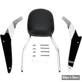 SISSY BAR - COBRA - HONDA VT 600 SHADOW 99/07 - SQUARE - HAUTEUR : STANDARD - CHROME