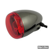 ECLATE K - PIECE N° 07 - CLIGNOTANT - OEM 68514-73 - AMPOULE DOUBLE FILAMENT - CORPS : NOIR NICKLE / CABOCHON : ROUGE - 8510R