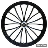 21 x 2.15 - ROUE ULTIMA ALUMINIUM - APPLICATION CUSTOM AXE 1" - MANHATTAN - S-F - Manhattan Front Wheel  - BLACK CUT - 37-664