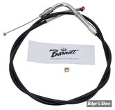 CABLE DE TIRAGE POUR BIGTWIN & SPORTSTER AVEC MIKUNI HSR 42/45 - LONGUEUR :100 CM - 1996UP - BARNETT - NOIR - 101-31-30009