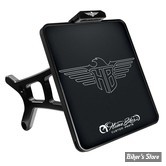 AUSTRIA - PLAQUE LATERALE -  SPORTSTER RH1250 / RH1250S 2021UP - HEINZ BIKES - SLIP-INN À LED - FORMAT : 210 X 170 MM - NOIR - HBSKZ-RH-A