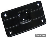 SUPPORT DE PLAQUE INCLINE 3 POINTS - PLAT - Noir